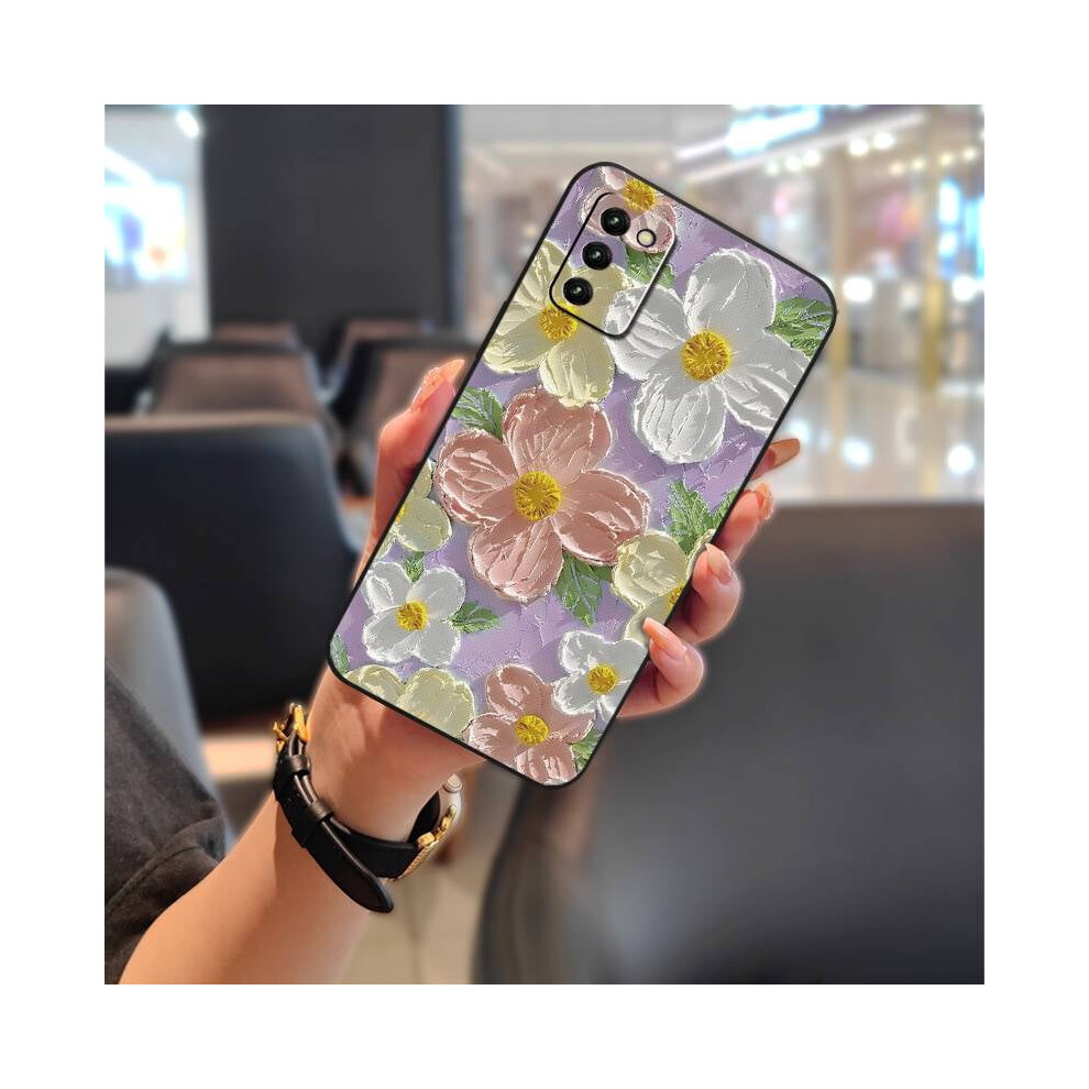Silicone Phone Case For Samsung Galaxy A03s (Sm-A037f) Asian Version – Anti-Dust, Anti-Knock, Graffiti Cartoon Design, Dirt-Resistant & Durable 9493189660805