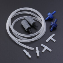 Tuyaux de pompe Ă air pour aquarium avec valves (lot de 2)