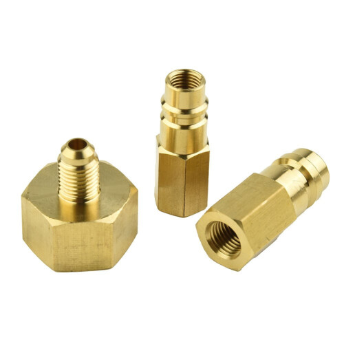 R134A Adapterset mit 1/4-Zoll-SAE-Gewinde W21.8 2