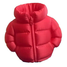 Pennenhouder 3D-geprint in donsjackstijl 14 cm