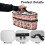 Polyester-Dampfgarer-Organizer-Tasche mit Weihnachtsmann-Motiv 5