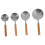 1 Set Backmessbecher mit Holzgriff, Küchenmessbecher mit Griffen, Backmessbecher 4