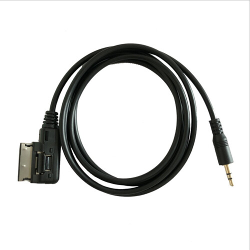 AMI MMI AUX til 3,5 mm jackstik bilstereo musikinterface adapterkabel til audi vw
