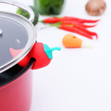 Kreativer Silikon-Topflappenheber – Küchenhelfer gegen Verschütten, Wärmeableitung und Überkochen