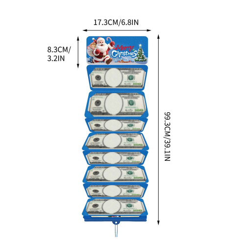 Christmas Money Holders 10-Pocket Envelopes 5pcs 2