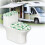 Toilettensitzdeckelbezug-Set aus Polyester mit Kleeblattmuster 6