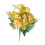Bouquet di rose artificiali Austin in seta, 7 pezzi 1