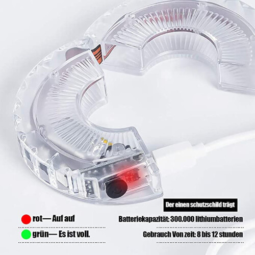 Επαναφορτιζόμενες ακτίνες LED USB για ποδήλατα, IPX5 αδιάβροχες, χρόνος λειτουργίας 12 1