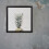 Record Album Frame Black Wood Square 1 Pack 4