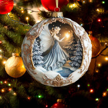 Weihnachtsschmuck-Set mit 2D-Weihnachtsanhängern, personalisierter Baumschmuck im Vintage-Stil für die Weihnachtsfeier zu Hause