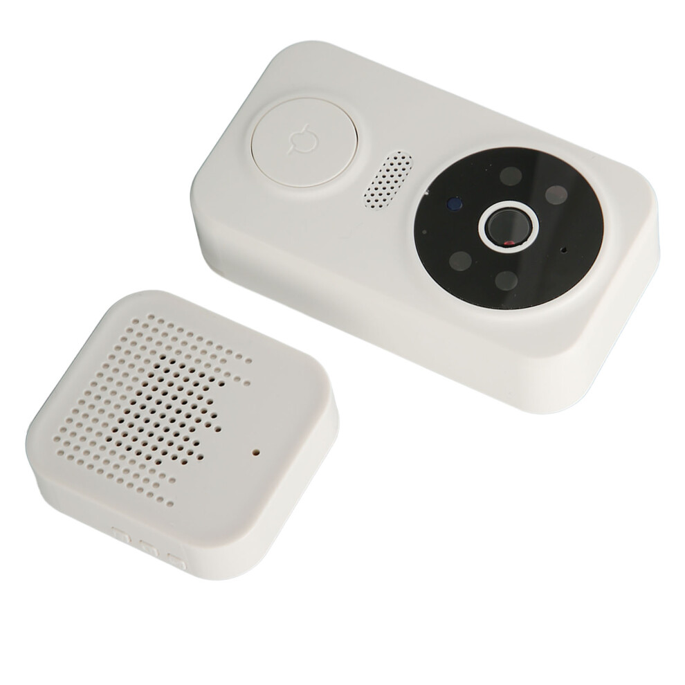 Wireless Smart Video Doorbell With Motion Detection & Night Vision, Built-In 400Mah Battery 9301387583584