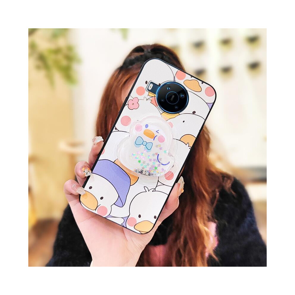 Waterproof Tpu Phone Case For Nokia X100 – Dirt-Resistant, Quicksand Design, Rotatable Kickstand, Cute Cartoon Style 9482726311867