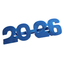 2026 New Year Glasses Glitter Number Eyeglasses Happy New Year Eyewear for Holiday Gatherings & Birthday Celebrations