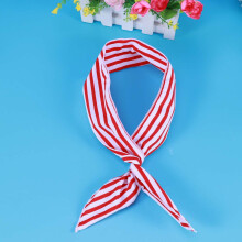 Headband Bows Rabbit Ears Headband Red and White pe 1Pcs for Women