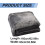 Châle-couverture chauffant USB, poncho portable à 3 niveaux de chaleur 2