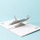 3D Pop-Up Airplane Greeting Card with Envelope 5