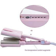 Ceramic Three Tubes Hair Curling Iron Egg Roll Stick Big Curling Hair Curlers Quick Heat Hair Curler