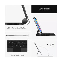 Magic Keyboard Magnetic compatible withiPad 10.9 (10th Generation) - Slim, Lightweight, and Durable Protection