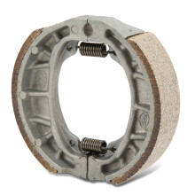 Aftermarket Product Brake Shoes for Mini Bike Drum Brake, Replaces OEM Brake Pads High Friction Coefficient, Front or Rear Semimetal Brakes