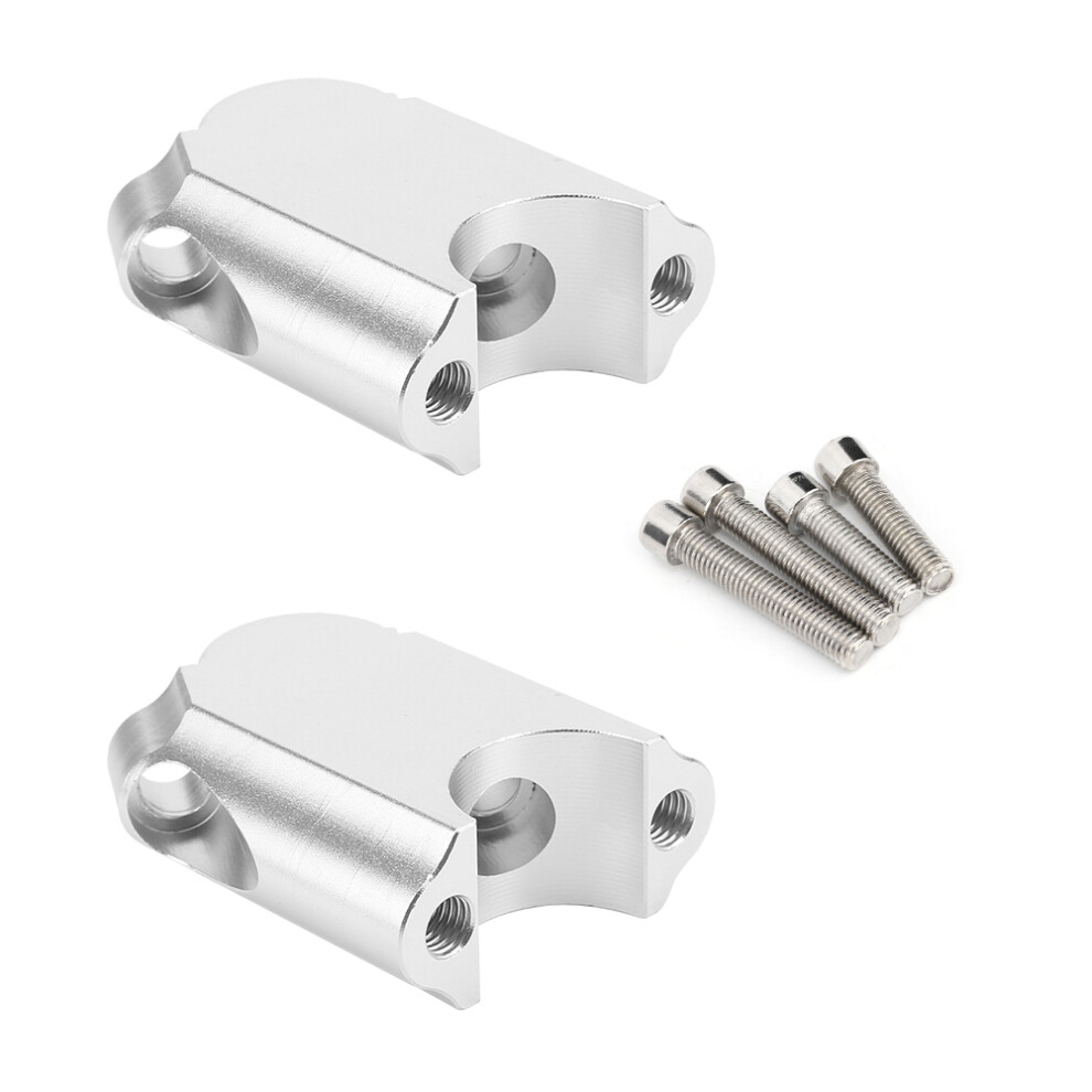 Motorcycle Handlebar Riser Accessories For Universal Fitment Models, Compact And Design Improve Overall Aesthetics Anodized Surface Finish Handlebar 9365509856185