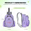 Tennis Backpack Waterproof Oxford 14L with 2 Racket 2