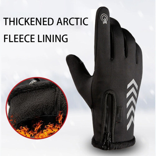 Thermal Lined Gloves for Outdoor Work and Driving 1