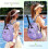 Tennis Backpack Waterproof Oxford 14L with 2 Racket 6
