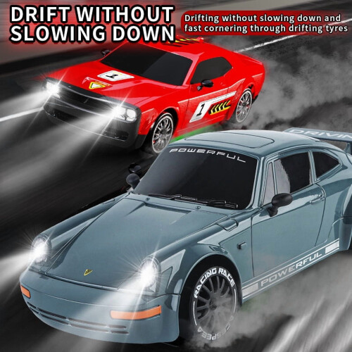 RC Drift Car 1:20 Scale 4WD with LED Lights and 2