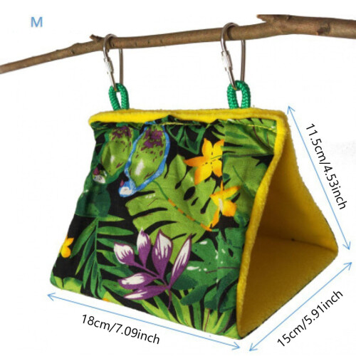 Bird Snuggle Buddy Hanging Hammock House for Small Birds 1