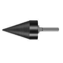 Heavy Duty Firewood Splitter Drill Bit (50mm) Compatible with Hand & Power Drills