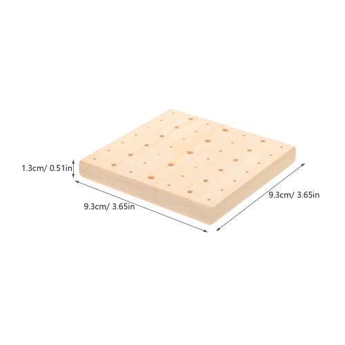Clay Craft Base Wood Toy Action Figure Effect Set 1