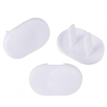 100Pcs Outlet Plugs Protector Child Proof Electrical Socket Covers Two-pin