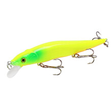 1Pc Fishing Lure 115mm/14g Minnow Crankbait Wobblers 3D Eyes Perch Artificial Bait Pike Carp Bait Swim Bait Fishing Pesca