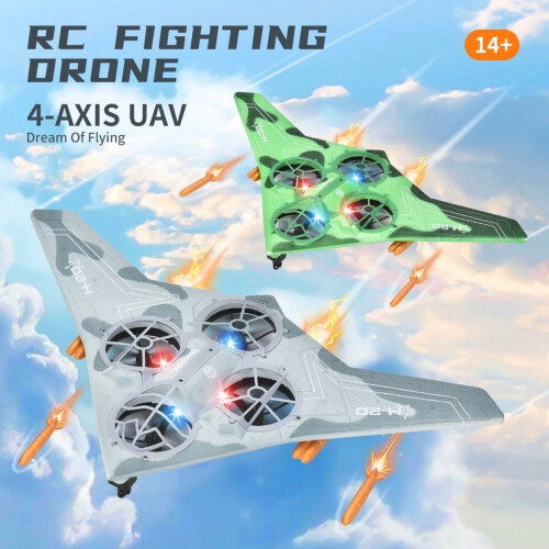 RC Airplane Ready-to-Fly with 2.4GHz Remote Control Green 1