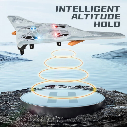 RC Airplane Ready-to-Fly with 2.4GHz Remote Control Green 2