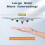 RC Airplane Ready-to-Fly with 2.4GHz Remote Control Green 4