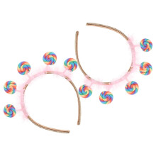 Lollipop Headbands for Women Lace-Embellished Wide Hair