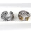 Five Emperors Copper Coin Ring Gold Korean Style 5