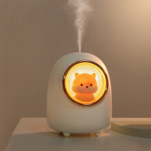Humidificateur de bureau à brume fraîche USB – Silencieux, arrêt automatique, veilleuse, anti-stress – Compatible avec une alimentation USB