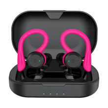 Brusreducerande Bluetooth-hörlurar Trådlösa In-Ear-hörlurar med lång batteritid Mini-sportheadset IPX7 Vattentät Perfekt för löpning