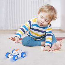 Realistische monstertruck speelgoedset – Dubbelzijdige wrijvingsaandrijving, kantel- en schokbestendige auto, verjaardagscadeau voor kinderen vanaf