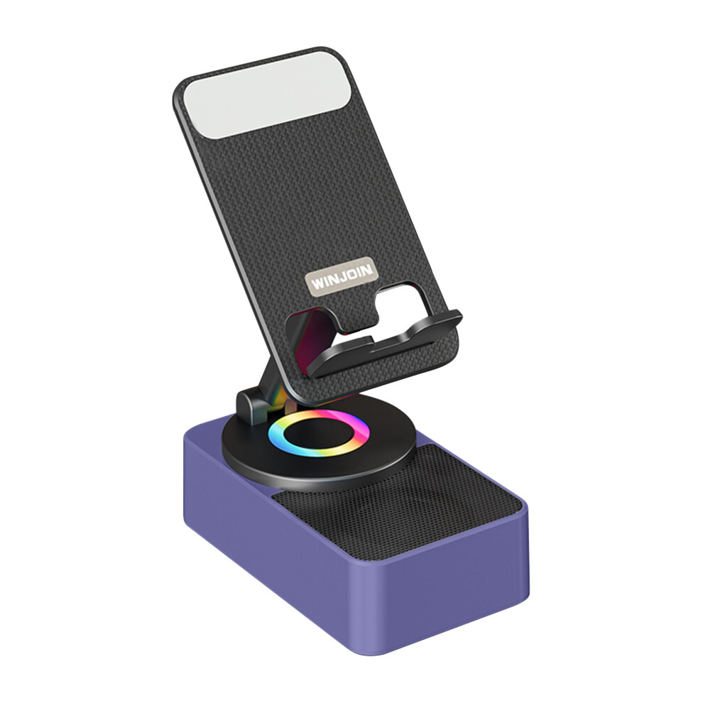 Portable Speaker 2023 New Stand Audio 2-In-1 Rotating Foldable Lazy Live Desktop Tablet Stand Multifunctional Speakers Bluetooth Wireless 9193271195719