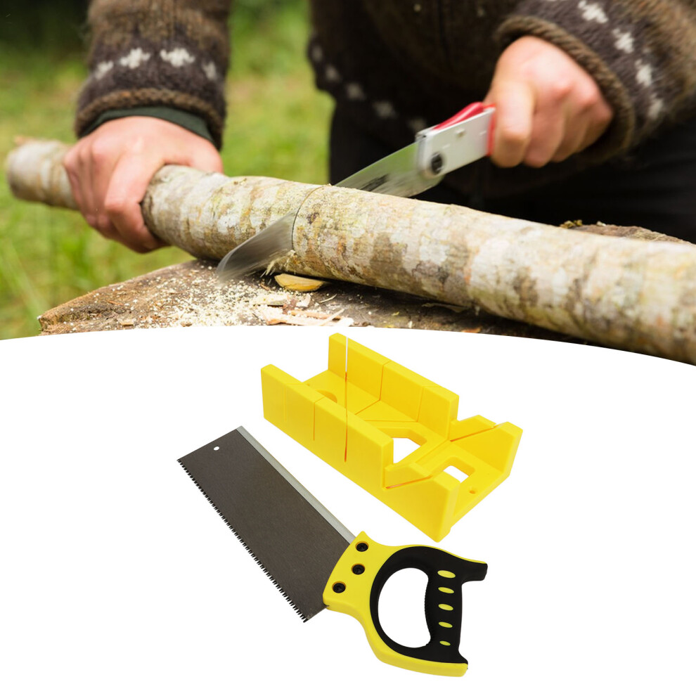 Hand Mitre Saw Guide Set With Storage Box For Precise Angle Cutting 3721387583982