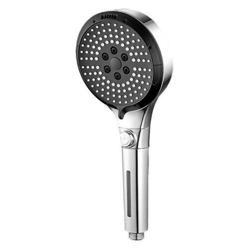 Turbo duschmunstycke, 6 lägen, tryckstopp 1