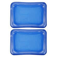 2 Pcs Swimming Pool Child 60.00X45.00X15.00CM Blue
