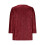 Camicetta da donna con scollo a V e paillettes, maniche a 3/4 e spacchi laterali 7