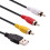 Προσαρμογέας τηλεόρασης USB σε 3-AV Set-Top 1,5 μ., Συμβατό με συσκευές Smart Home, για χρήση σε 4