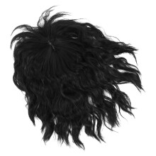 Clip in Black Hair Bangs Hairpiece Woman Hair Fringe Extension Easy to Use Stylish Natural Look
