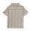 Blusas infantis de algodão e linho, listras verticais e camisas clássicas com lapela. 4