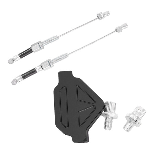 Motorcycle Clutch Lever DIY Easy Installation Decorative Clutch Cable System Black